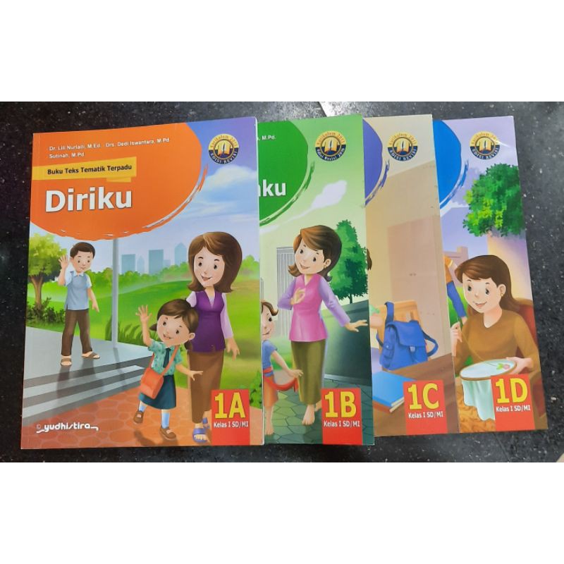 Buku Tematik SD Yudhistira Kelas 1A - H Satuan