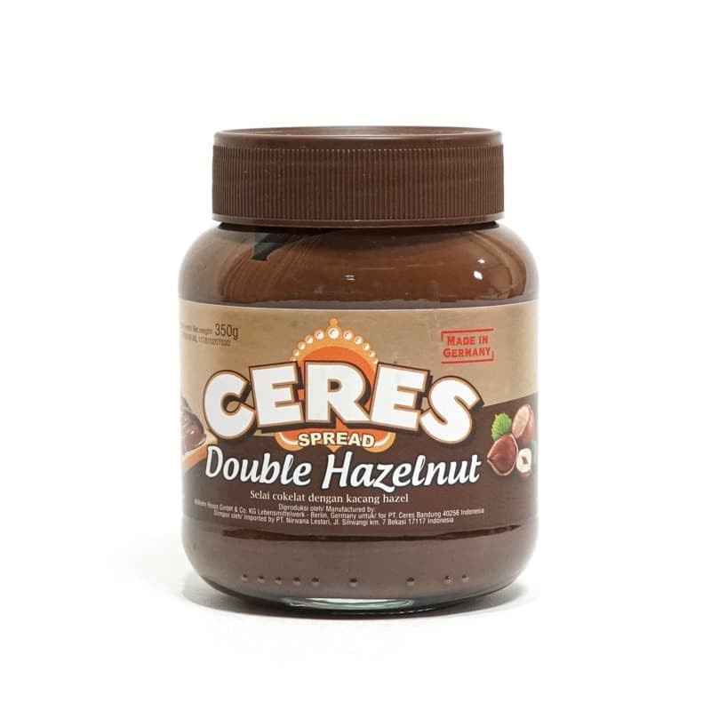 

Selai Ceres Choco Spread Double Hazelnut 350 Gr