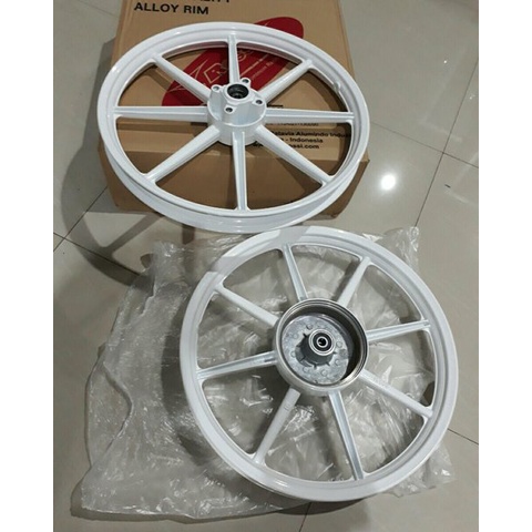 velg racing v rossi palang 8 p8 model daichi alloy putih 17 x 140 17 x 160 rcb pnp jupiter z mx old 