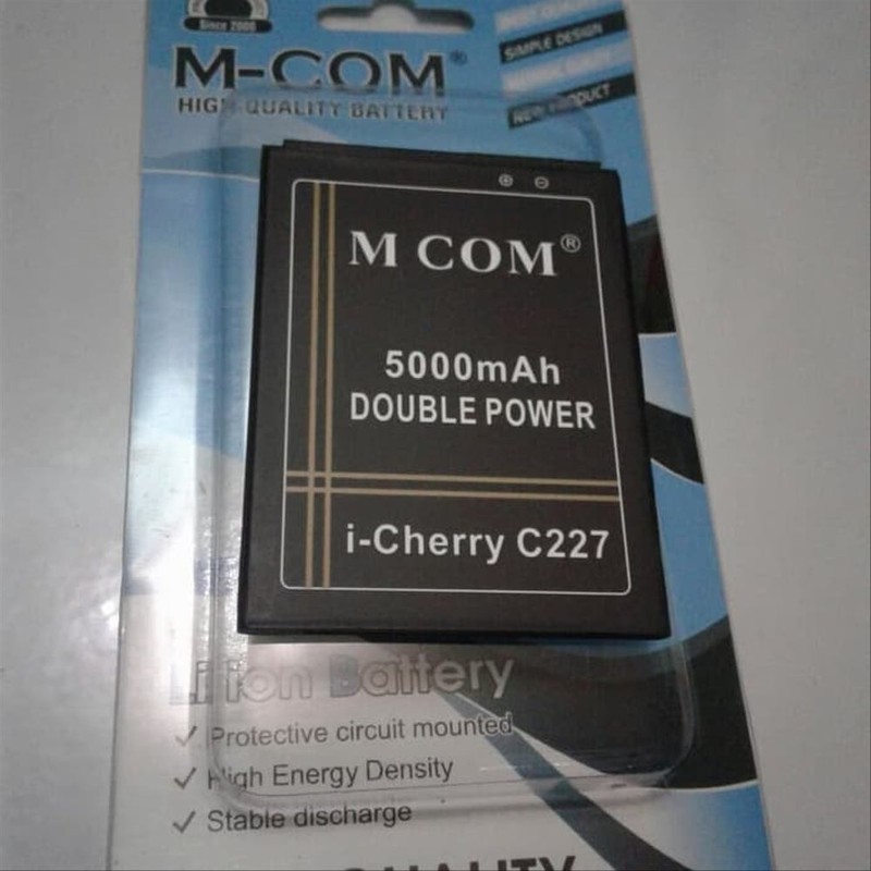 Battery Batre Baterai Double Power Mcom i-Cherry iCherry C227 Mercury C230