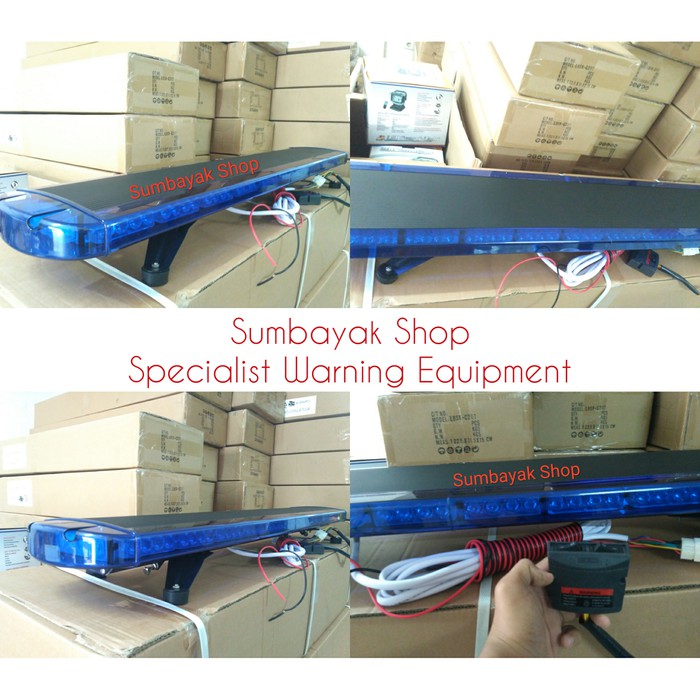 LIGHTBAR TBD 8401 MIKA BERWARNA SWITCH BIASA ANALOG 22X4 MERAH