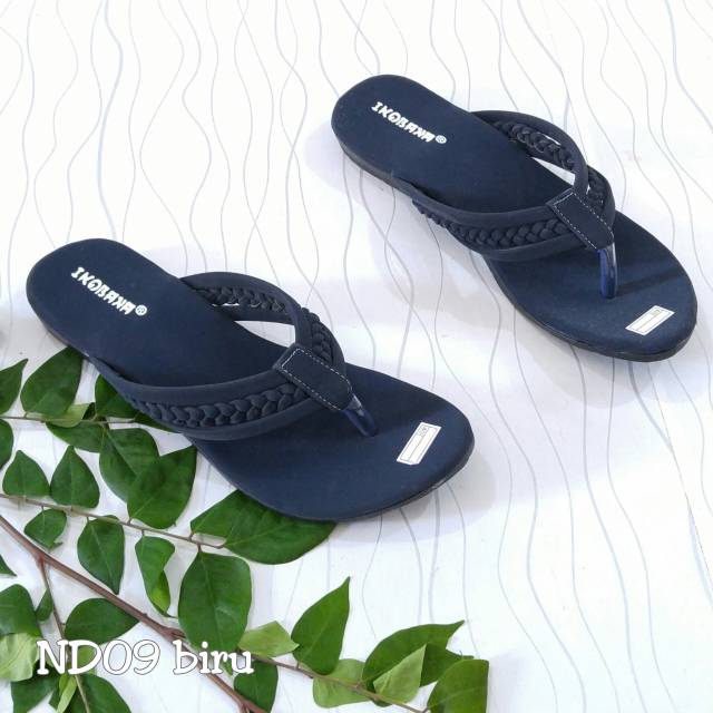 OBRAL CUCI GUDANG BORNEO SANDAL JEPIT TALI  ND09