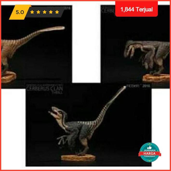 Action Figure Rebor Deinonychus Cerberus Clan 3 Pcs Limited