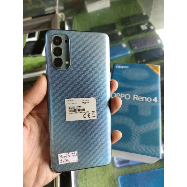 OPPO RENO 4 8/128 SEKEN SECOND BEKAS CPH2113