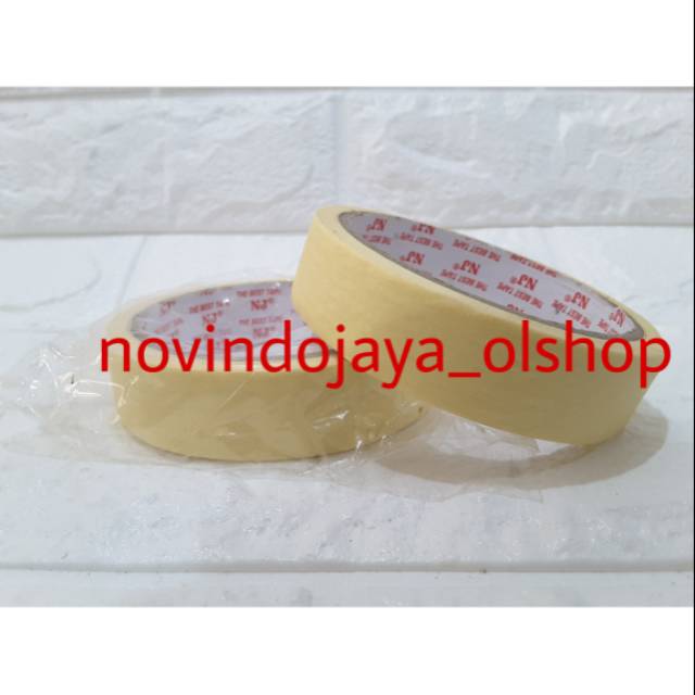 

Masking Tape / lakban kertas 1 inch terlaris