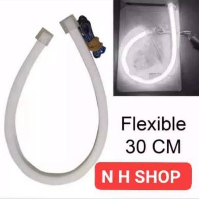 Lampu LED alis DRL 30 CM. Flexibel