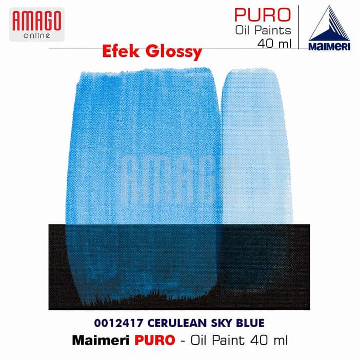 MAIMERI PURO - OIL PAINT - CERULEAN SKY BLUE - 40ML - M0012417