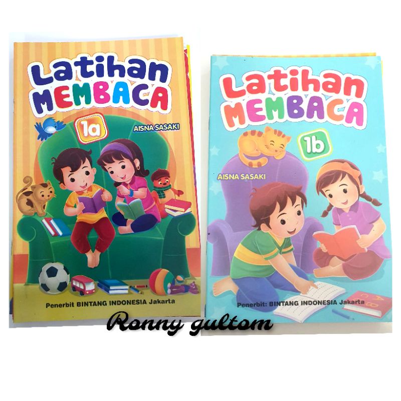 Buku Tk Latihan Membaca 1A/1B (per jilid/paket)