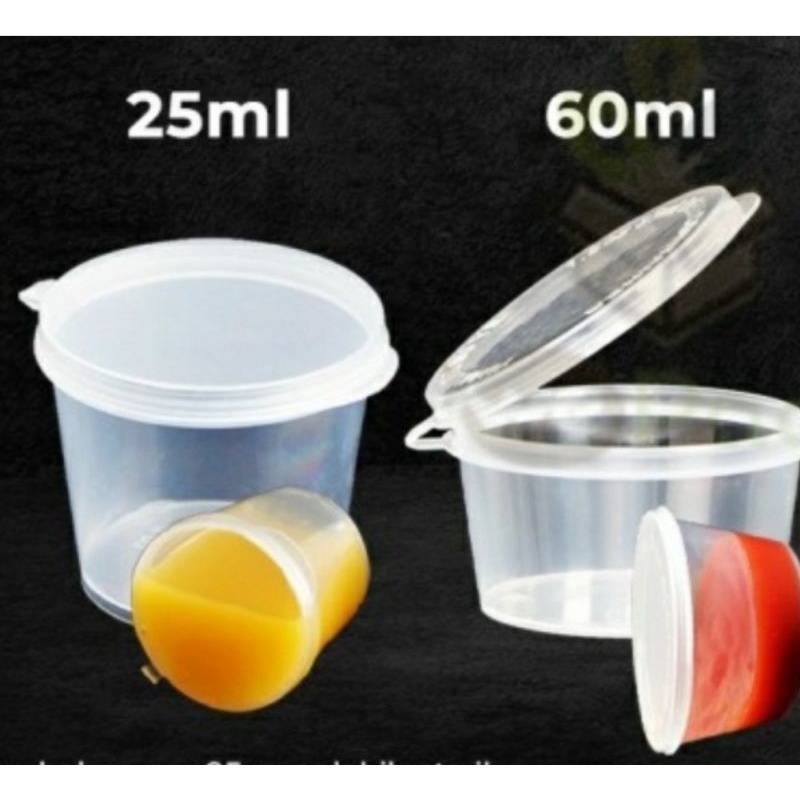 cup saos / wadah sambal