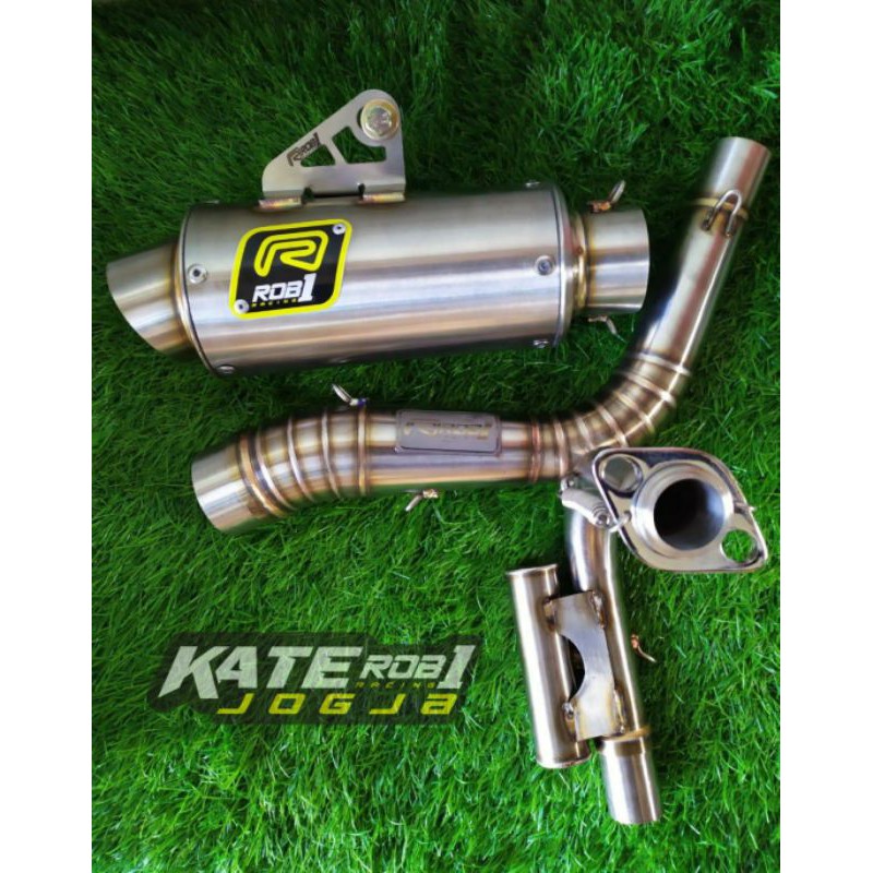 kenalpot racing Beat 130 cc rob1 - Tipe gp16 & gp 17  bisa scoopy dan vario knalpot beat 130 cc