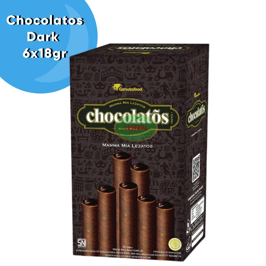 

Gery Chocolatos Dark Chocolate Coklat 14gr x 24pcs