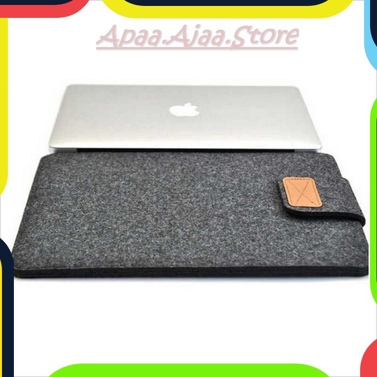 Bayar Ditempat Rhodey Felt Sleeve Case Laptop - DA98