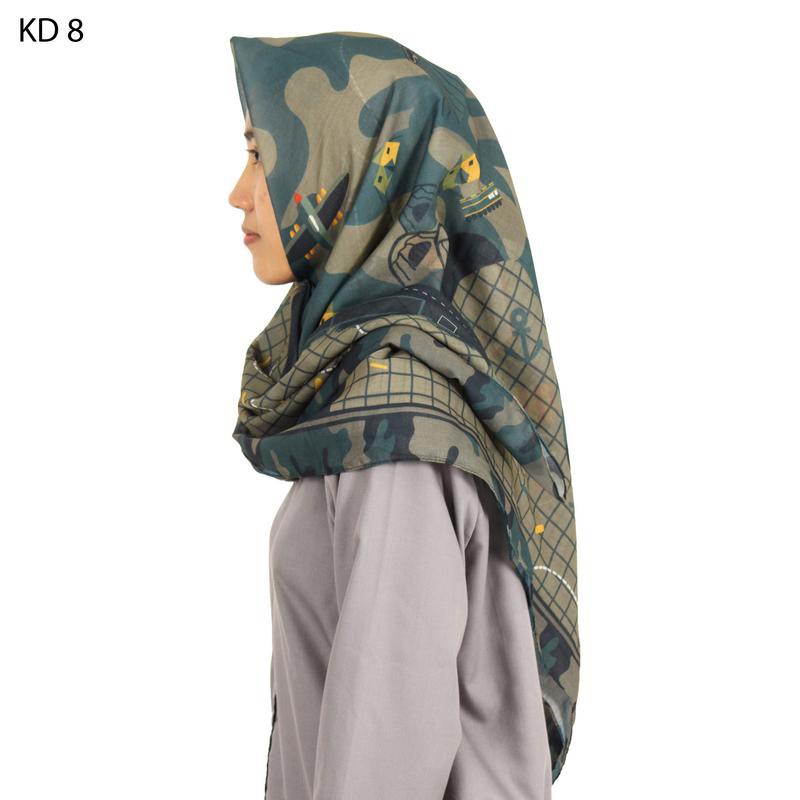 Kerudung Voal super motif terbaru