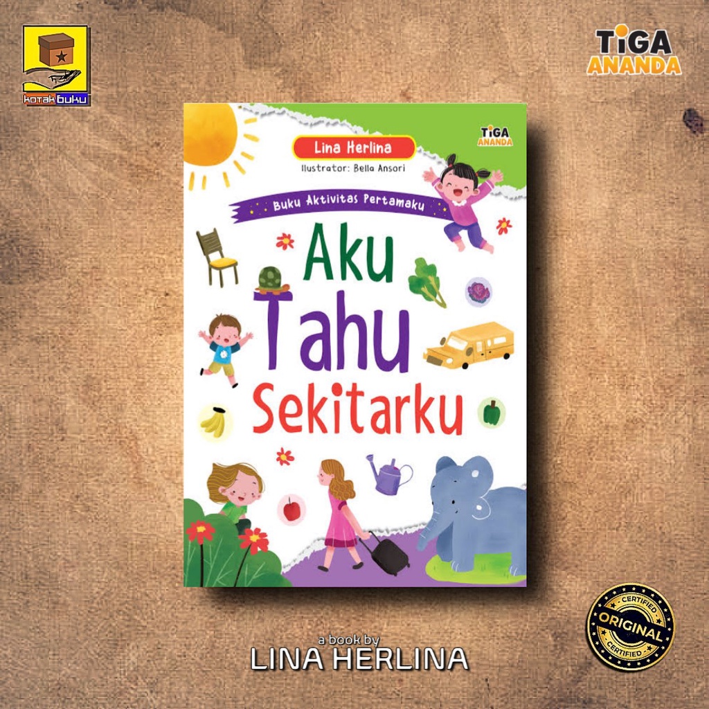 Buku Cerita Anak / Buku Aku Tahu Sekitarku / Buku Anak / Buku Cerita / Buku Anak TK PAUD