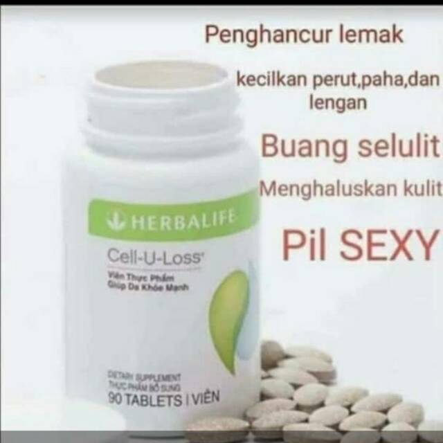 Herbalife Cell U Loss Pil Sehat Pil Selulit Diet Sehat Indonesia