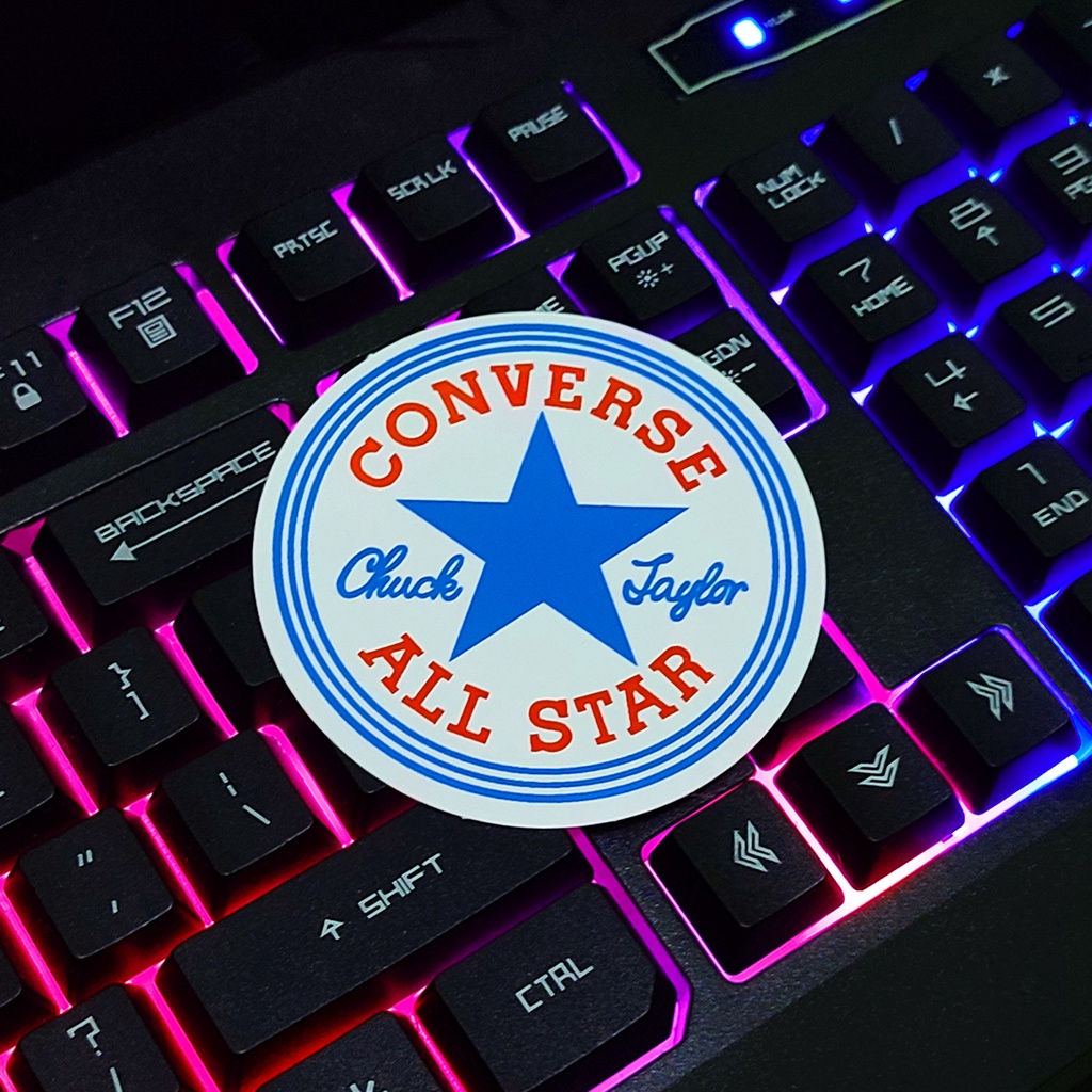 Stiker Aesthetic CONVERS SERIES - STICKER TUMBLR MOTOR JOURNAL LAPTOP