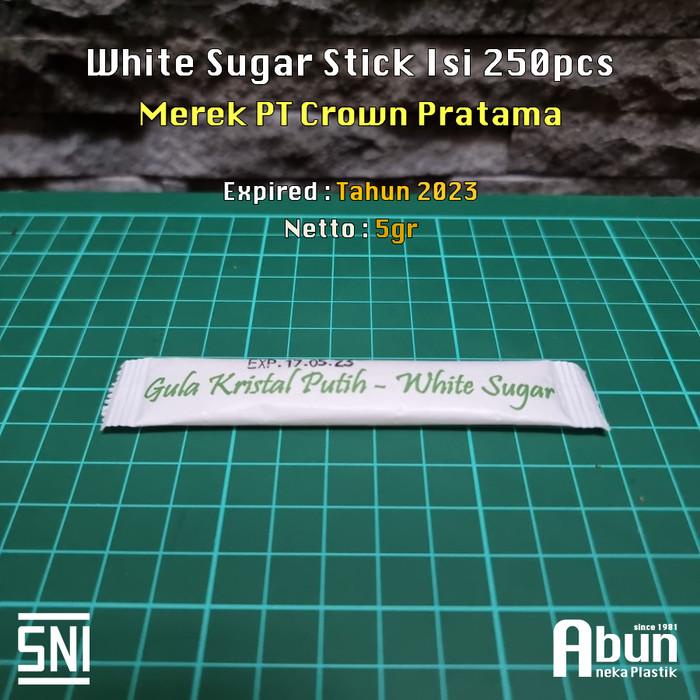

White Sugar Sachet (Stick) Isi 250Pcs 084