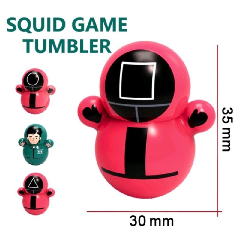 1 pcs squid game tumbler goyang