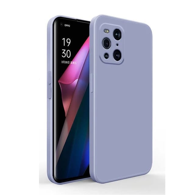 OPPO FIND X3 PRO SOFT CASE MICROFIBER SUEDE SILICONE BACK COVER