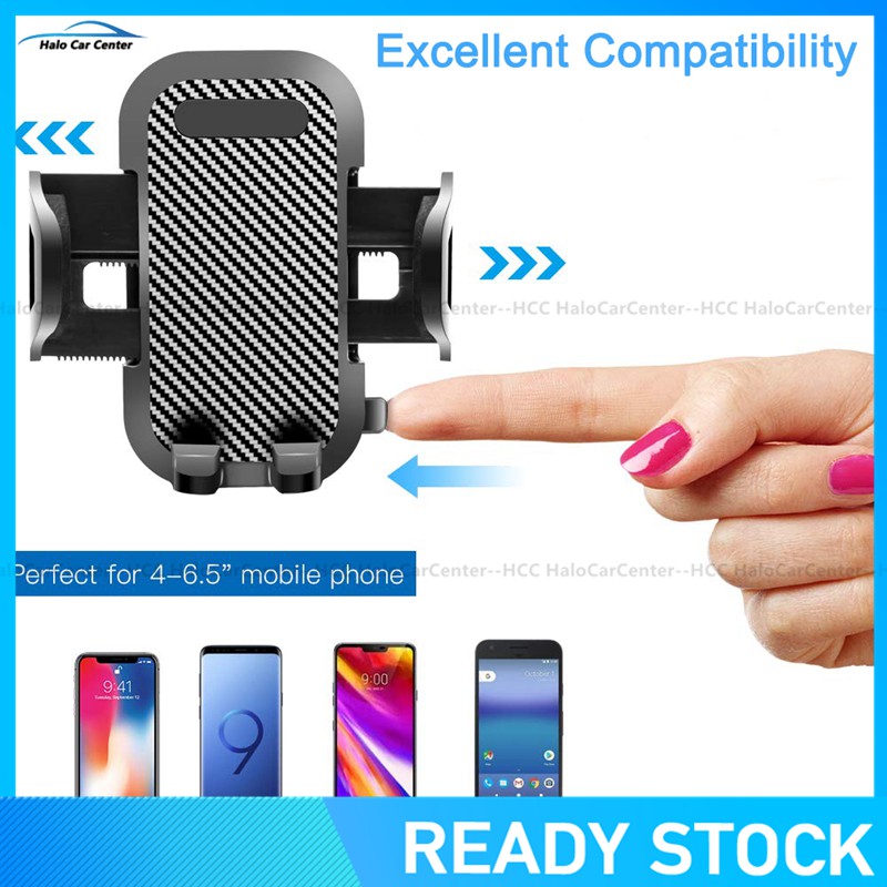 Stand Holder Handphone 360 Derajat Bahan Silikon Untuk Mobil° Tempat Pensil Model Putar