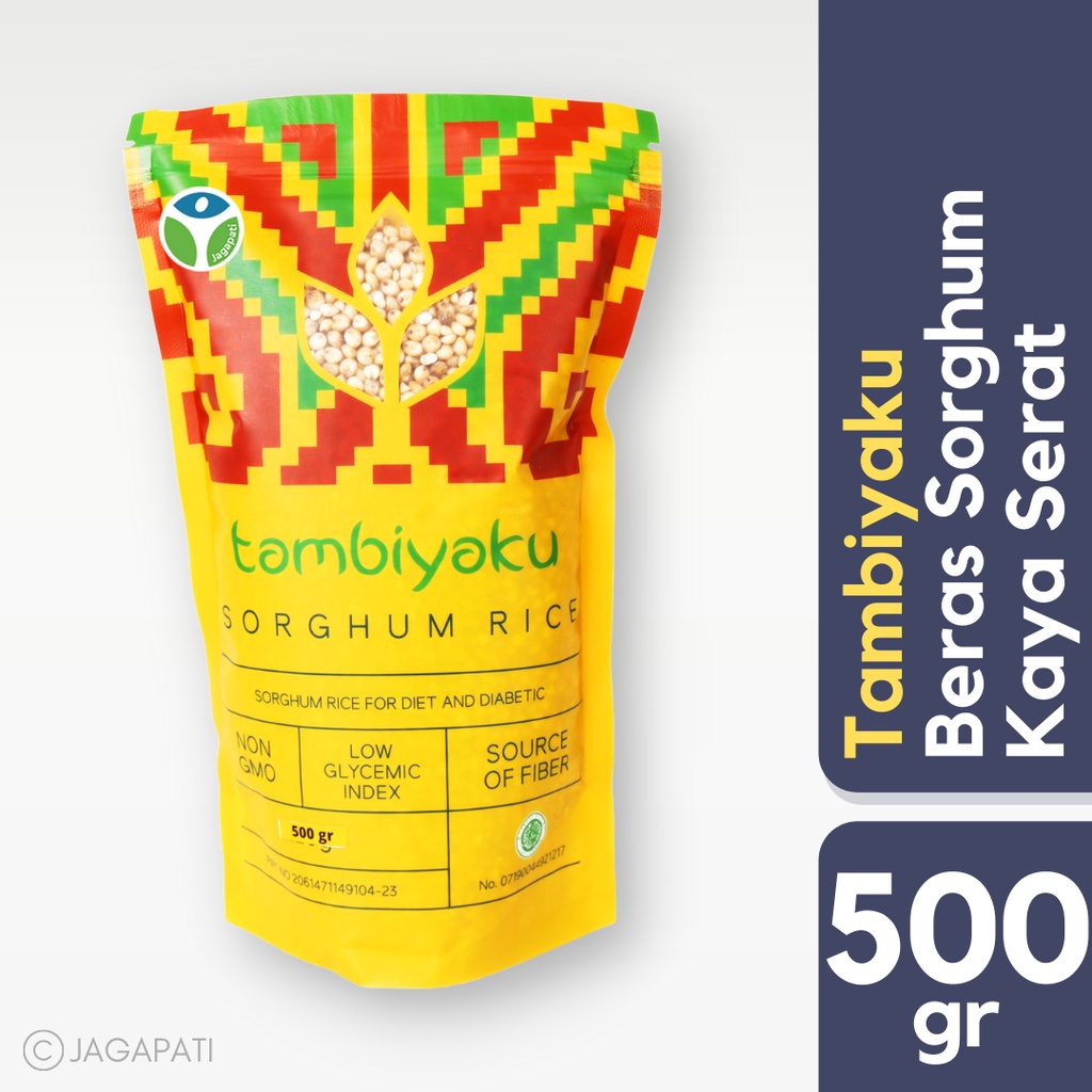 

Tambiyaku - Beras Sorghum 500gr - Sorghum Rice - Diabetes - Beras Diet - Makanan Sehat