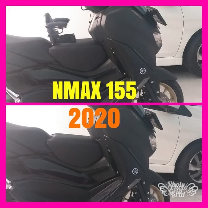 Jok Boncengan Anak New Nmax 2020 Aksesoris Variasi Tambahan Nmax 2020 Ada Besi Sandaran &amp; Seatbelt