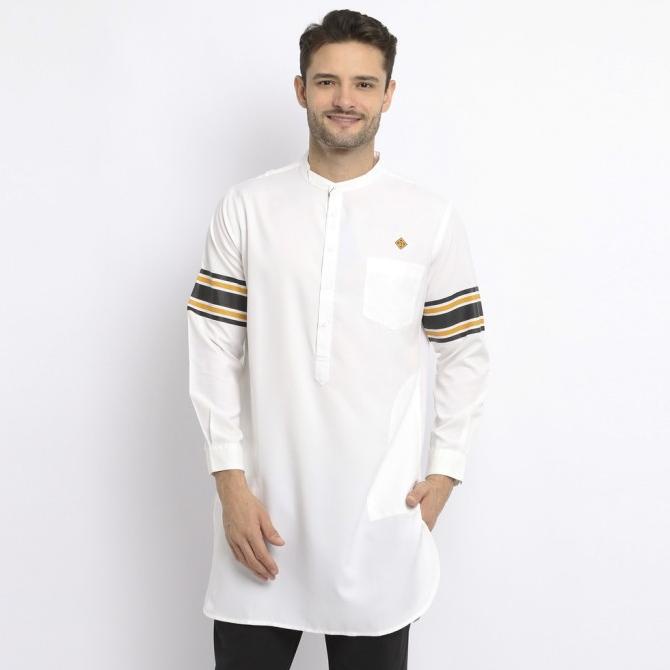 BAJU KOKO KURTA PAKISTAN LENGAN PANJANG HISYAM ART 381 YES SDGFD6464