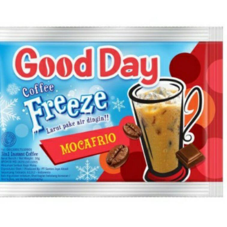 

PROMO SPESIAL ♥️Krieger♥️ Good Day Freeze Mocafrio sachet 30gr All variant ✩ 875