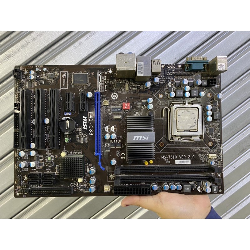 Motherboard  Intel MSI MS-7610 Socket 775 DDR3 Second