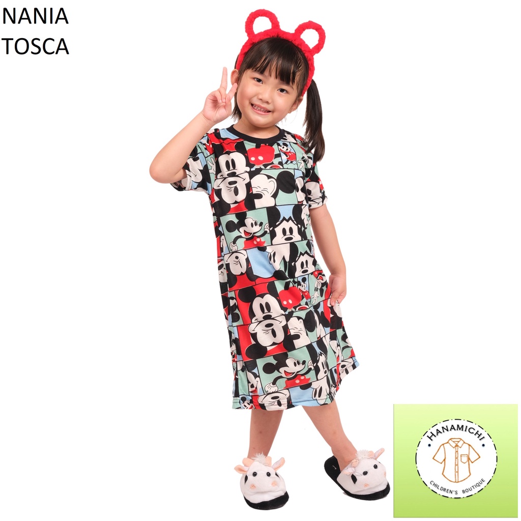 Hanamichi NANIA Dress Anak Motif Kartun