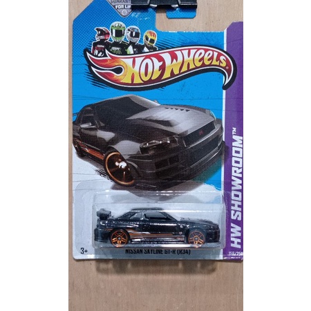 Hotwheels Nissan Skyline R34 Hitam