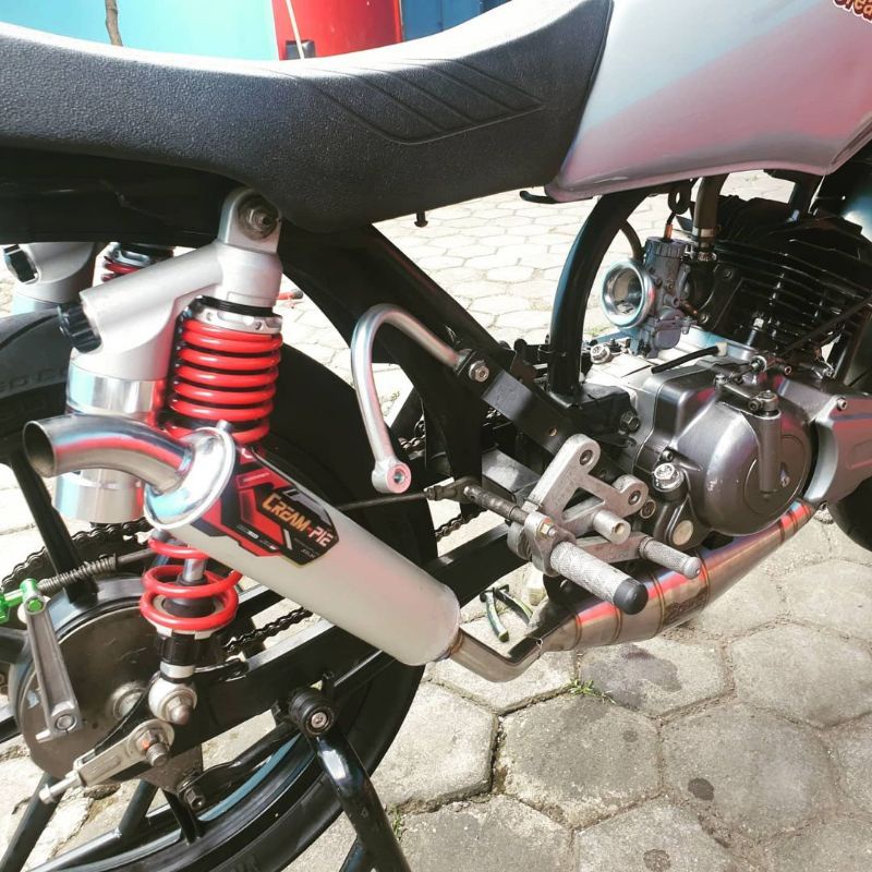 Knalpot Creampie Original Jogja Rxking Rx King Road Race Pdk Stainless original racing jogja juragan