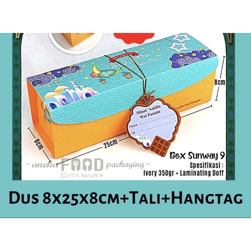 

Dus Idul fitri 25X8X8 cm