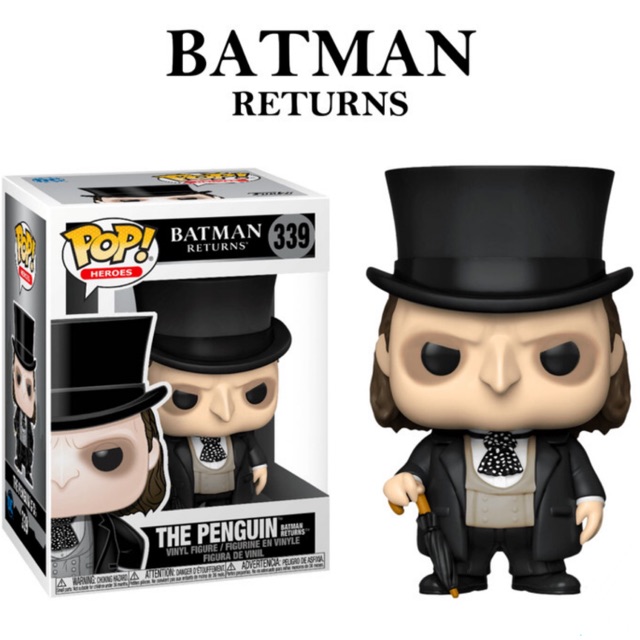Original Funko POP Heroes Batman Returns - The Penguin #339