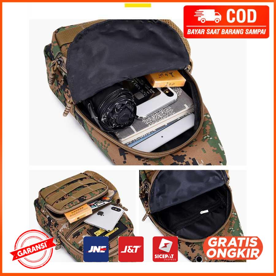 Tas Selempang Crossbody Sling Bag Model PUBG ZJ66