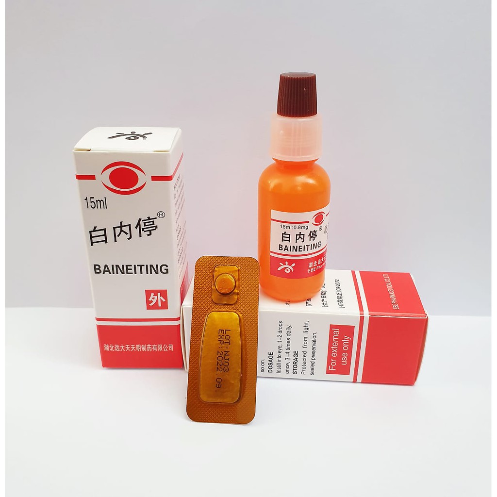 BAINEITING - Bai nei ting 15ml - Obat tetes mata katarak