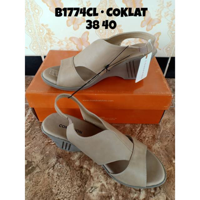 B1774CL Sepatu sandal wedges Connexion
