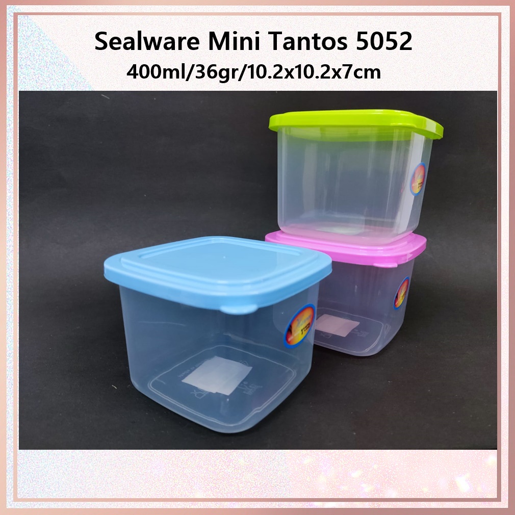 [1kg Muat 10pcs] Sealware/Toples Mini Hawaii Tantos 5052 400ml