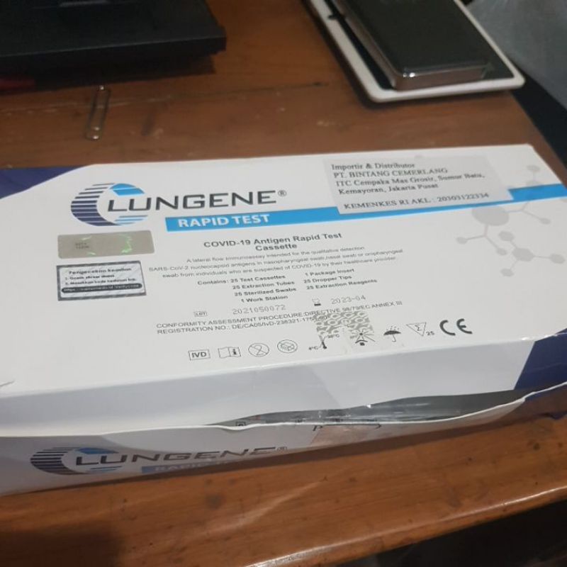 Lungene rapid test