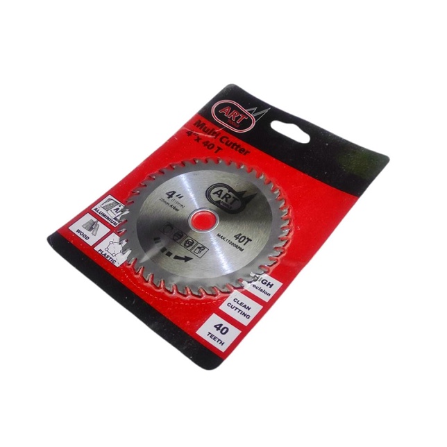 ART Multi Cutter Mata Gerinda 4 inchx40T Gergaji Pemotong Pvc Alumunium Fiber Kayu Multicutter 4&quot; Multi Cutter 4 inch x 40 T Mata Gergaji Kayu 4 Inch