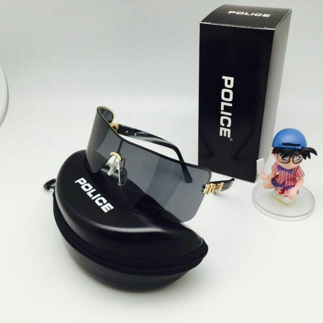Kaca Mata Pria dan Wanita POLICE Kaca Mika Polarized Full Set