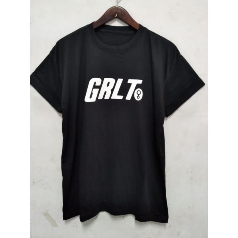 Kaos Tshirt Baju Distro Keren GRLT Premium Pria Wanita Cotton Combed 30s