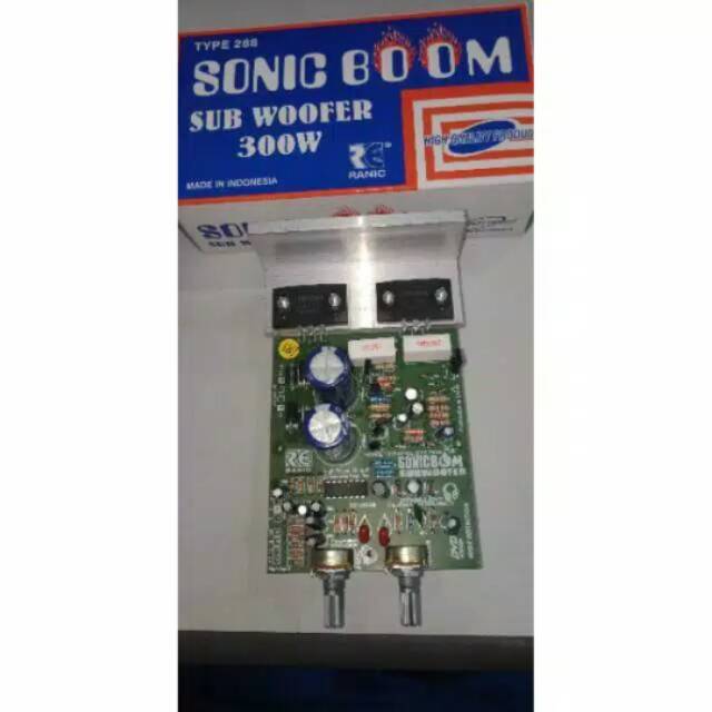 Kit Power Subwoofer Sonic