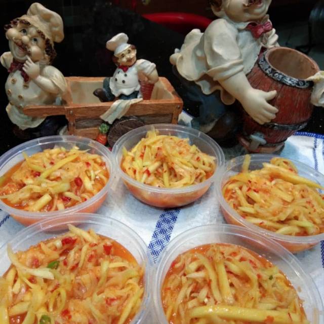 Rujak Mangga serut harum sari ala Ucok Bolo bolo