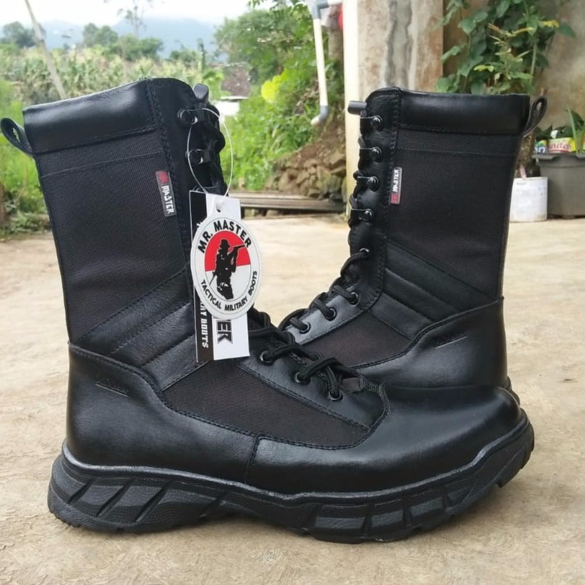 SEPATU PDL JATAH POLRI WEBA MR MASTER KULIT SAPI ASLI SEPATU PDL DINAS LAPANGAN TNI POLRI SECURITY SATPAM