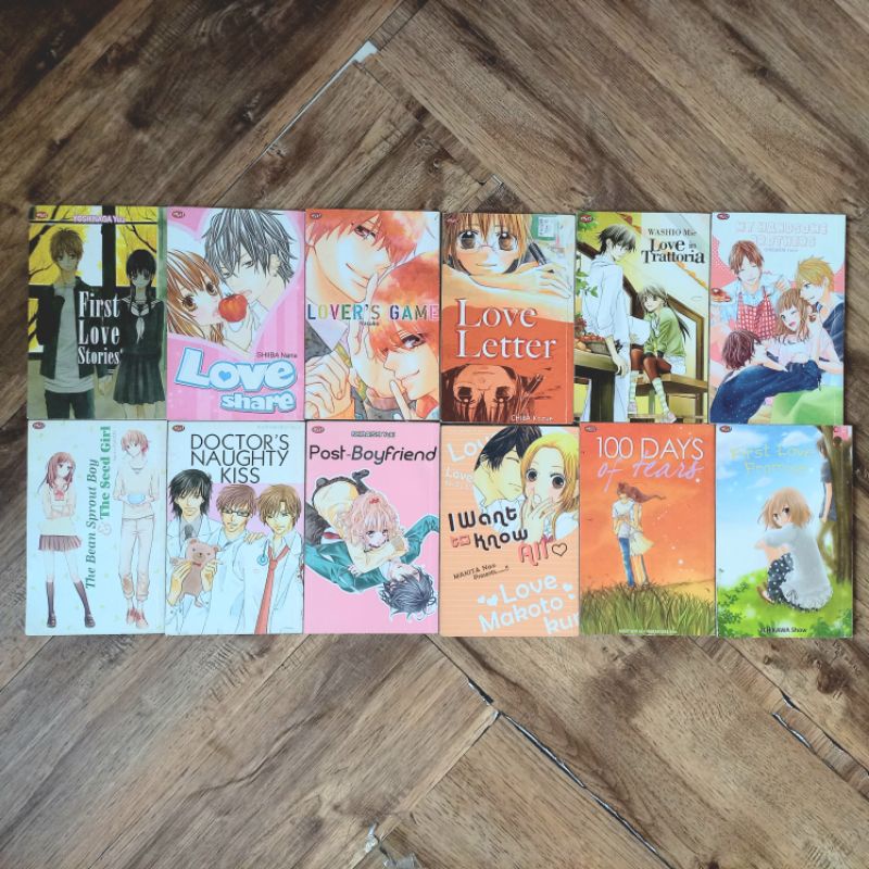Obral Komik / Manga Jepang Romance murah ori bahasa indonesia (preloved)