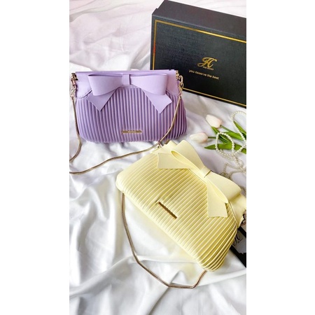 JIMS HONEY -(FREE BOX) VIORA BAG / TAS SELEMPANG DAN BAHU WANITA / PLISKET TERBARU JIMSHONEY