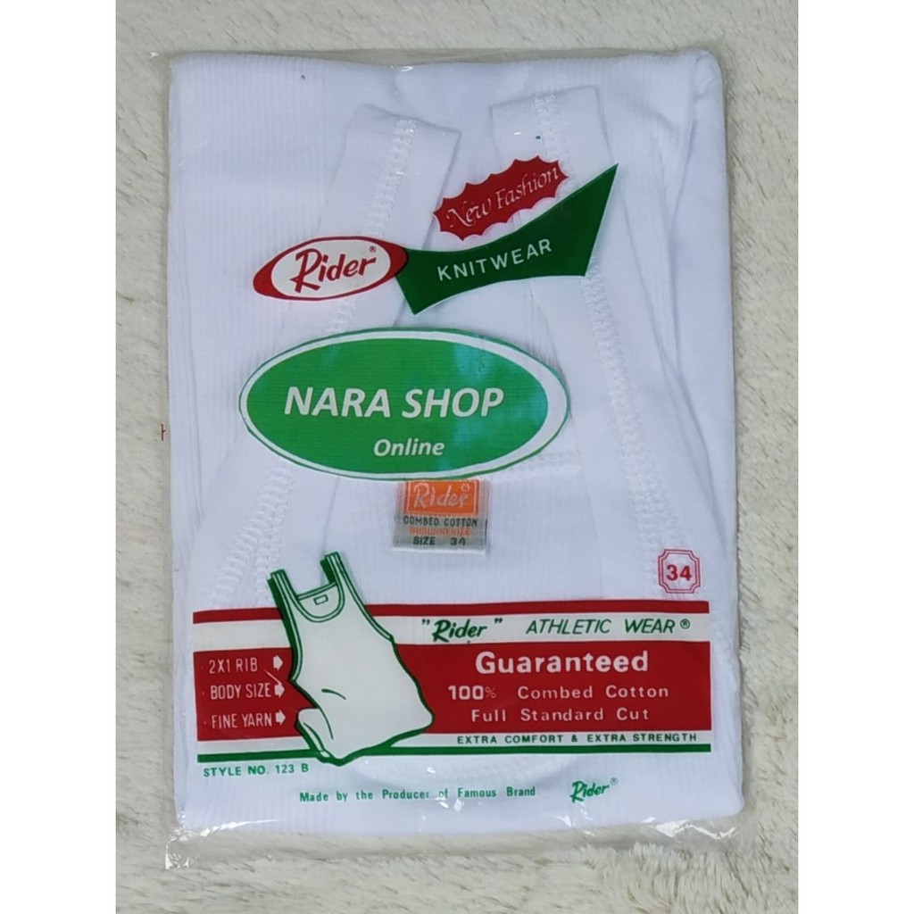 SINGLET RIDER | KAOS DALAM RIDER | PAKAIAN DALAM RIDER | KAOS KUTANG | Gtman