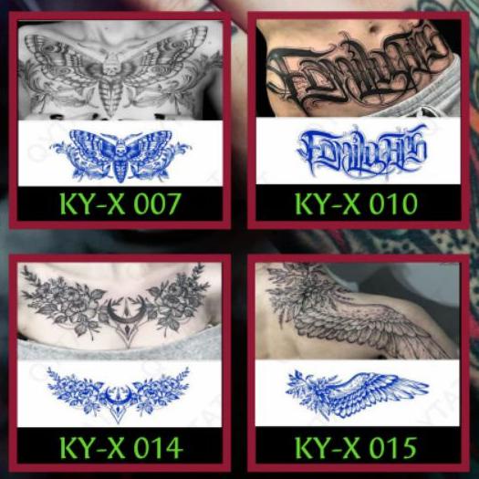 ☪ Tato dada tahan lama (semi permanent ) ☎