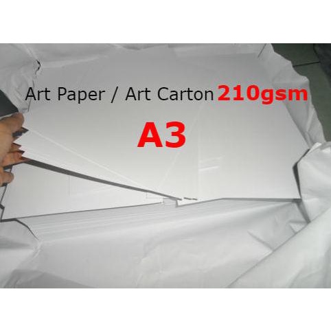 Art Carton A3 210 Gsm Paper Kertas Belimas89 Ayo Order